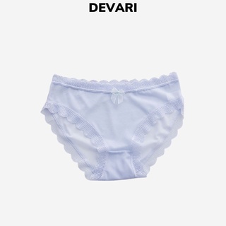 Quần lót nữ ren cao cấp sexy đính nơ gợi cảm và dễ thương DEVARI L115