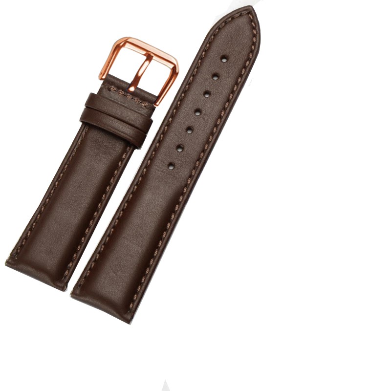[100% Da bò thật] Dây đồng hồ da bò thật Bo-09 mẫu KHÓA CÀI size 12 14 16 18 20 22 tặng chốt lò xo | BigBuy360 - bigbuy360.vn