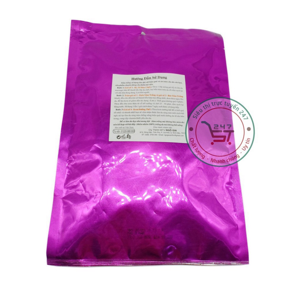 Kem body tắm Trắng toàn thân Trắng da Tái tạo Se khít lỗ chân lông Bạch Sâm Nhau thai cừu 175g (Tím)