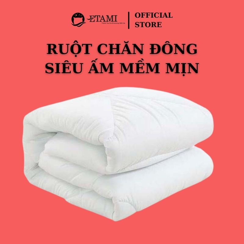 Ảnh Ruột chăn mền cao cấp ETAM chăn mền hè, thu đông, chăn phao dày đại hàn kích thước 2mx2m2 (vừa với các bộ chăn của shop) 1
