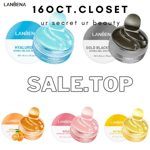 ( Chính Hãng ) Hộp 60 Miếng Mặt Nạ Mắt Lanbena 5 Màu - sale.top ...