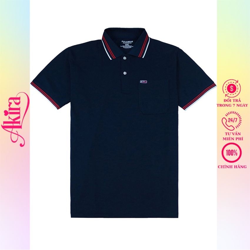 Áo polo nam chất vải cao cấp mềm mịn viền tay và viền cổ áo chất vải co giãn, form đẹp Aki PL70-5
