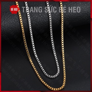Dây chuyền titan không mặt - Trang sức Bé Heo BHDC270