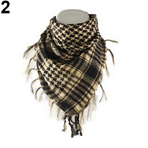 OneWorld @ Fashion Unisex Nhẹ Chiến Thuật Quân Sự Sa Mạc Quân Đội Shemagh KeffIyeh Khăn