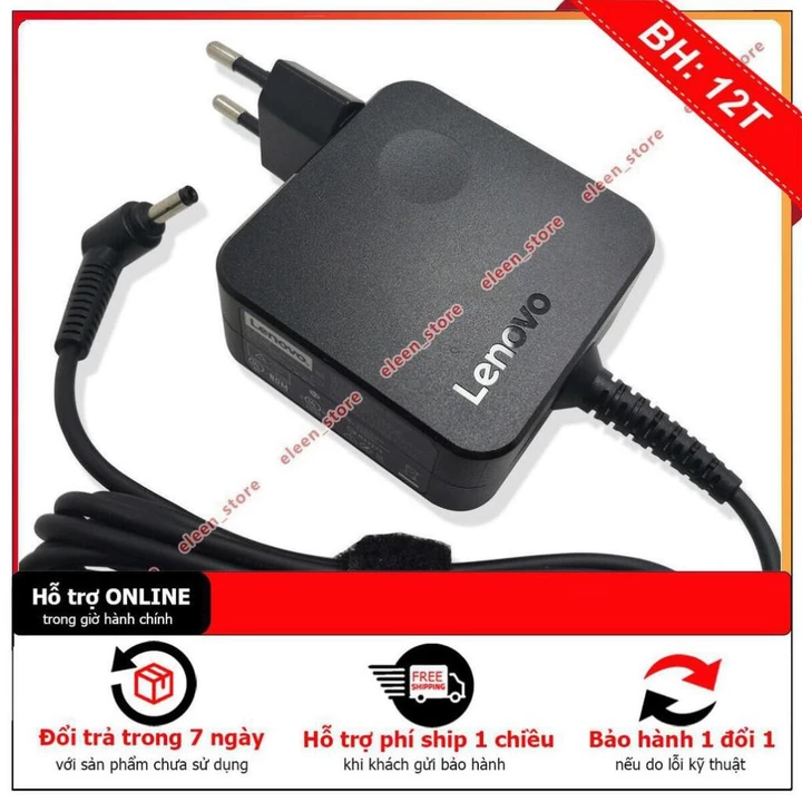HCM] ⚡️[Sạc zin] Sạc laptop Lenovo IdeaPad 110, 110-15ISK, Sạc lenovo 65w, 20v 3.25a chân nhỏ nhỏ 4.0mm. sạc lenovo