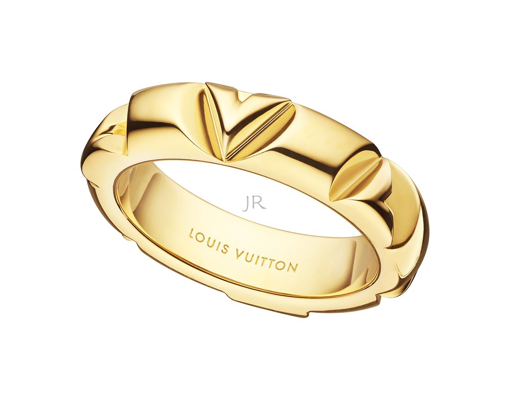 Nhẫn Louis Vuitton LV VOLT màu vàng/bạc sang trọng