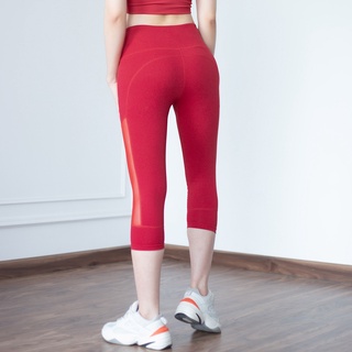 Quần thể thao Gladimax S-Leggings Genmax Phối Lưới cạp cao tôn dáng mặc đẹp đi tập, đi chơi,...