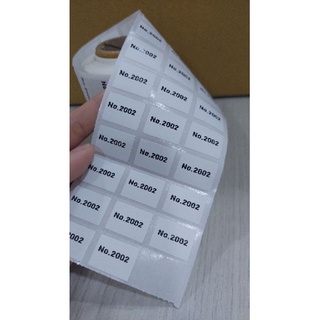 1.500 tem dán mã ghi chú sản phẩm kích thước nhỏ 2x1,5cm