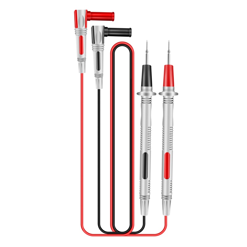 Mon 1000V 20A Vạn Năng Kiểm Tra Dẫn Đầu Thăm Dò Đồng Hồ Vạn Năng Kỹ Thuật Số Đầu Dò Kiểm Tra Điện Nhiều Mét Thử Dẫn Đầu Thăm Dò