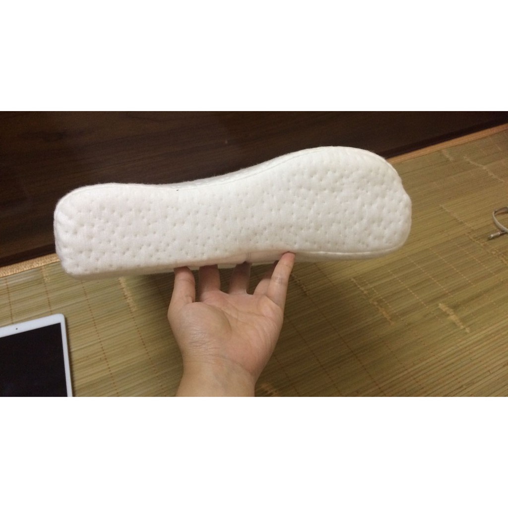 Gối memory foam 50D hình Cong Lock&Lock HLW111 (50 x 30 cm) tốt cho cột sống - K-MALL