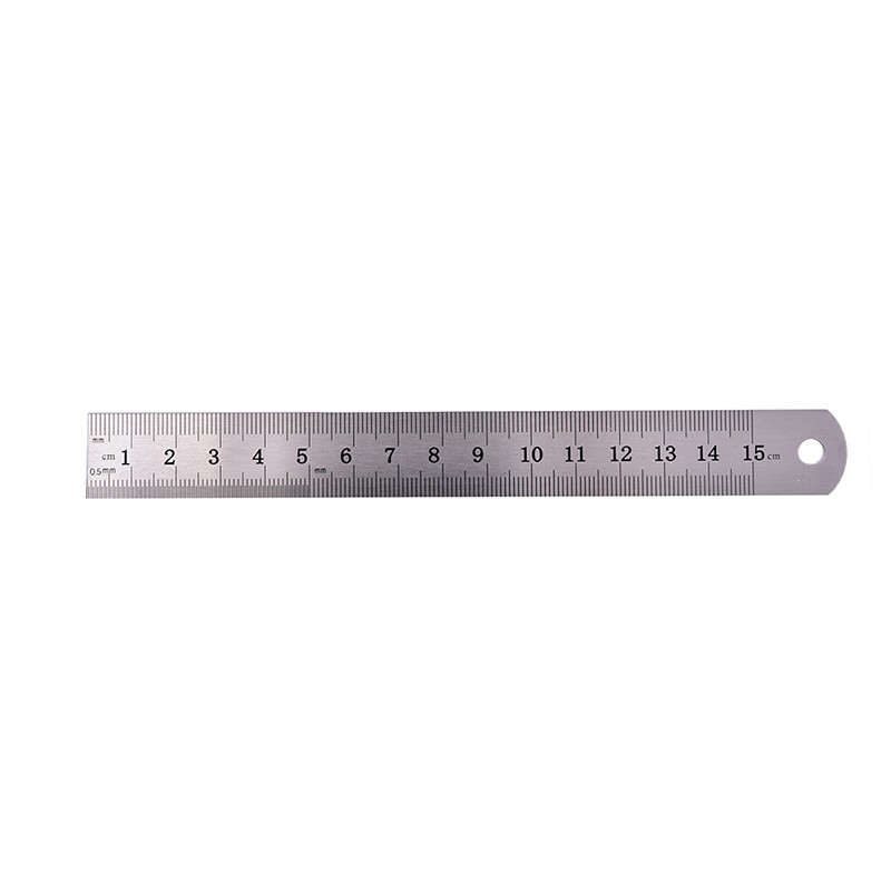 Thước đo bằng kim loại 15cm mẫu HL