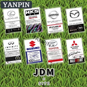 【HOT】JDM Miếng Dán Tĩnh Điện Trang Trí Kính Chắn Gió Xe Hơi