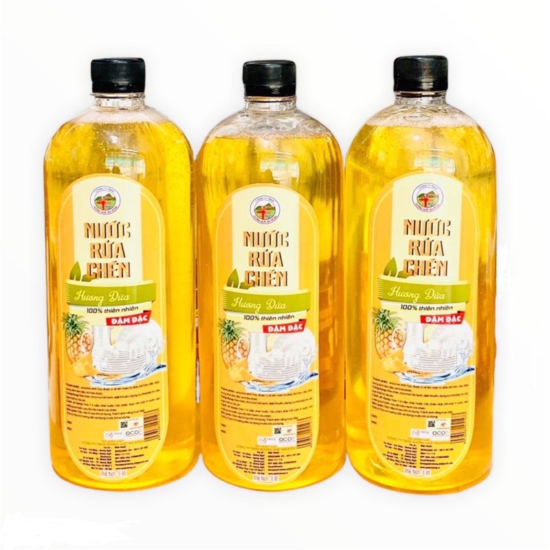 Ảnh Rửa Chén Dứa 1000ml Hương Quế Trà Bồng 3