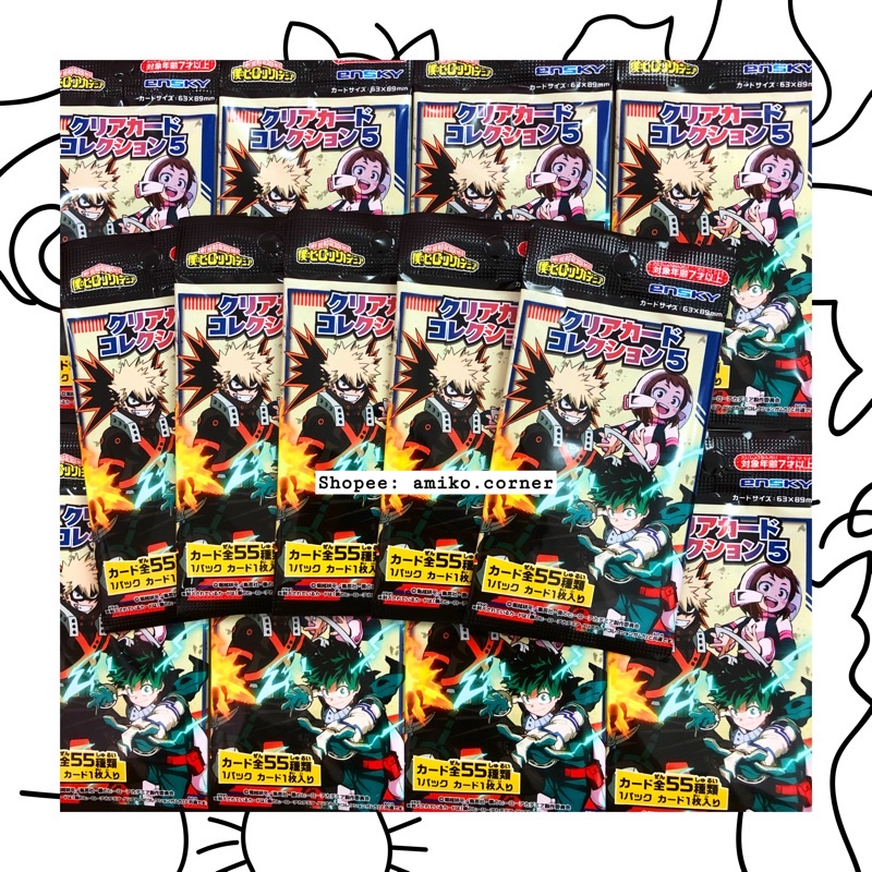 [Hàng có sẵn] Pack card nhân phẩm MHA Vol 5 random nguyên seal hàng ...