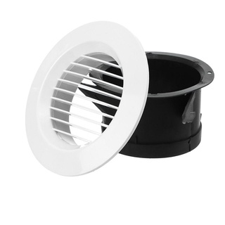 LEAFYHOME lưới tản nhiệt thông gió ống dẫn, nắp lỗ thông hơi nhựa bền, nhiều hình dạng, chống chim chuột, tuần hoàn không khí