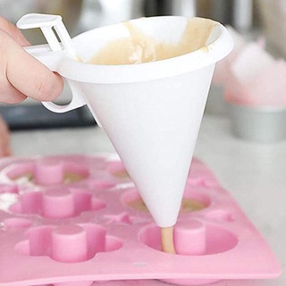 Phễu Nhựa Đa Năng Có Que Điều Chỉnh Rót Bột Làm Bánh Kem,Cupcake,Socola