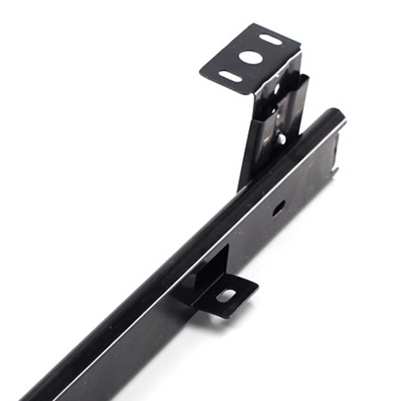 1 Pair Height-Adjustable Guides with  Bearing for Drawer Keyboard Shelf