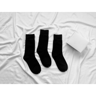 Set 3 đôi tất vớ nam cổ cao phong cách vintage, vớ nam công sở đi giày tây made in Vietnam TV03