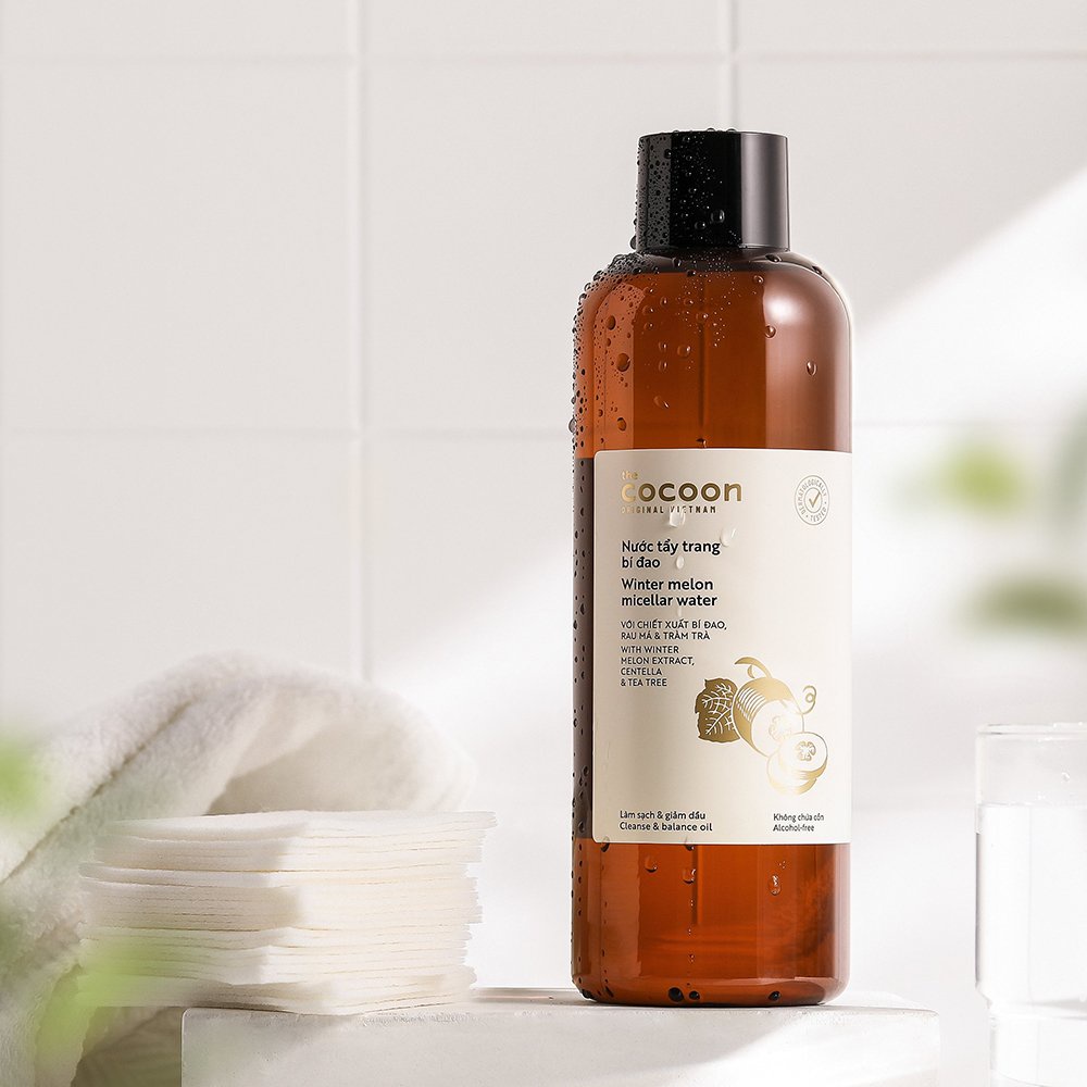 Ảnh Bigsize - Nước Tẩy Trang Bí Đao Cocoon Tẩy Sạch Makeup & Giảm Dầu 500ml 4
