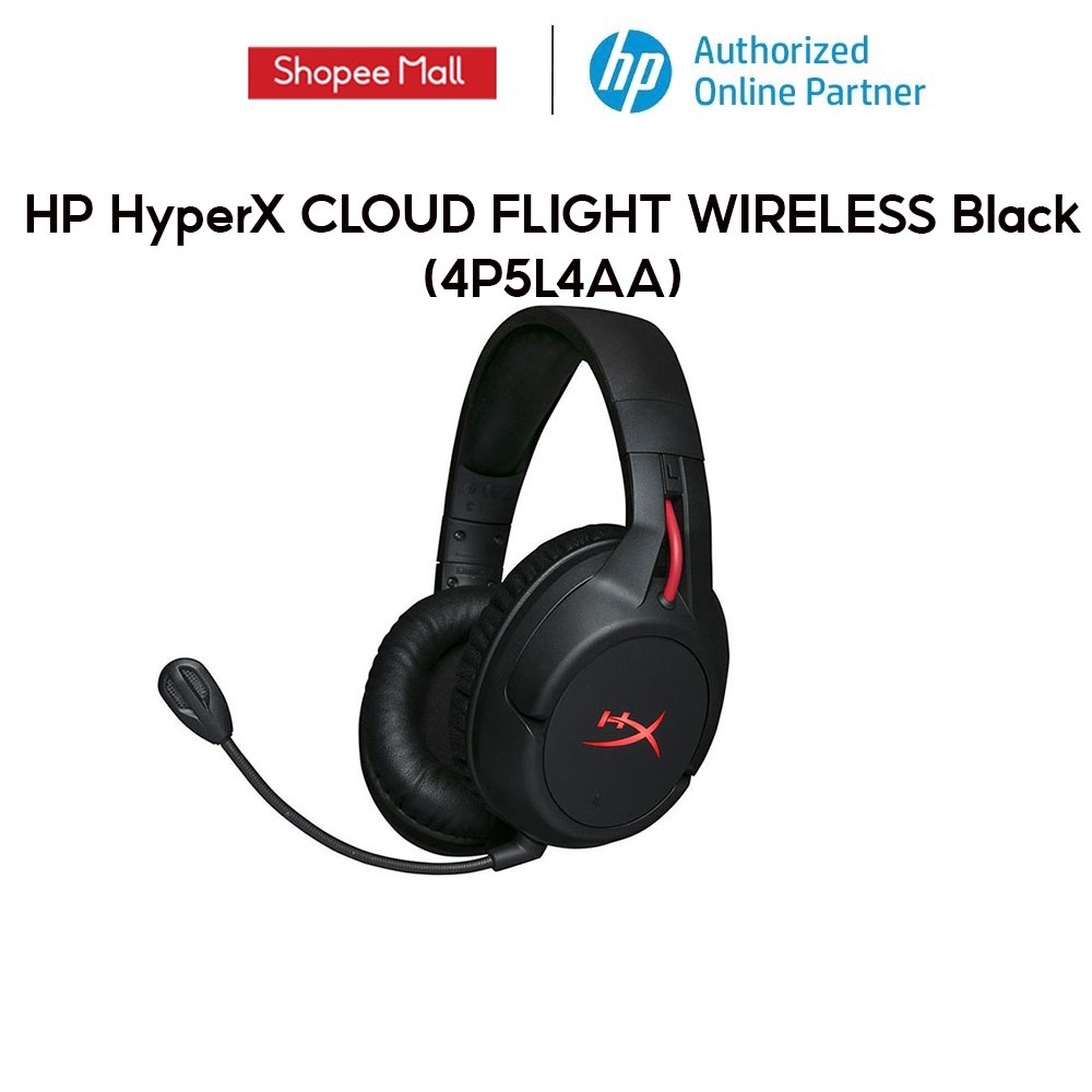 [Mã ELHPPK giảm 10% đơn 500K] Tai nghe HP HyperX CLOUD FLIGHT WIRELESS Black 4P5L4AA