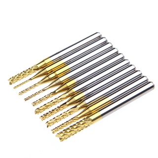 Colo 10 Cái 1 8 0 8-3 175mm PCB Mũi Khoan Khắc Máy Cắt CNC Đầu Mill Bộ