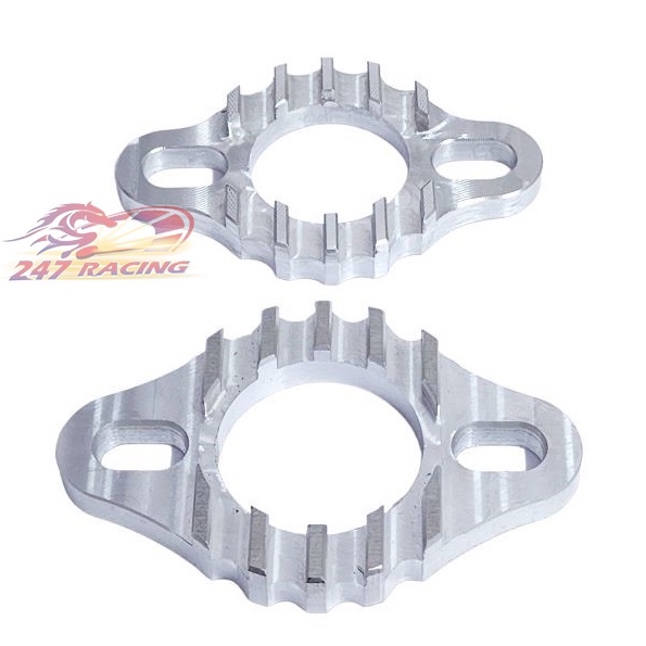 Khâu Cổ Pô Nhôm CNC Siêu Cứng Phi 27 và 32 gắn được nhiều loại xe máy Trang Trí cho rất đẹp