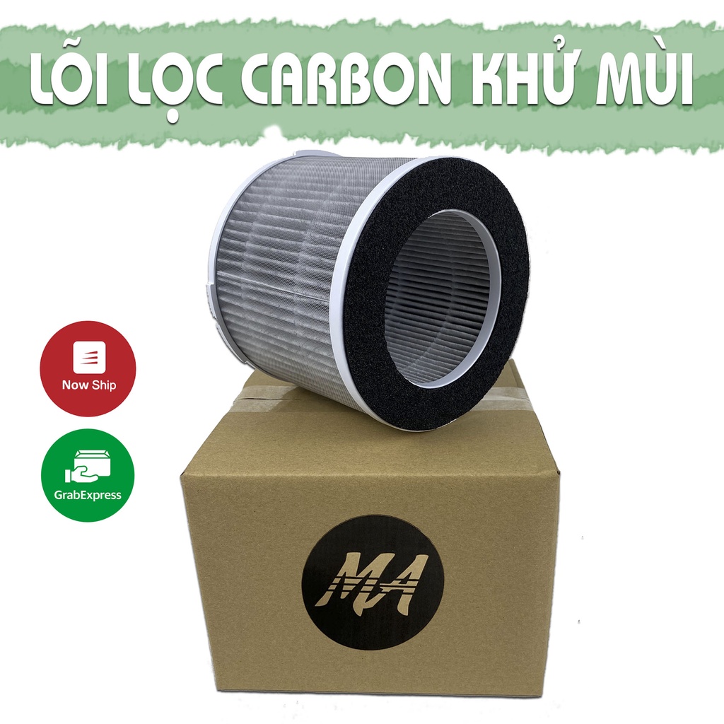 Ảnh Combo 2 màng lọc không khí MAX AIR loại than hoạt tính Carbon khử mùi, lọc bụi mịn, lọc sạch lông chó mèo 2