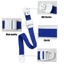TOPTOOLCX Ngẫu Nhiên 1 Bộ Hỗ Trợ Khẩn Cấp Đai Co Giãn Y Tế Paramedic Chất Lượng Cao Dụng Cụ Ngoài Trời