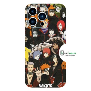 Miếng dán Skin Mặt lưng Naruto FULL VIỀN Dành Cho 15 pro max 14 pro max 13 pro max 12 pro max 11 pro max - Fukishop