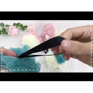 Bông Tắm Tròn Cao Cấp, Bông Tắm 2 Màu Siêu Mềm Mại Tạo Bọt Tốt 2458