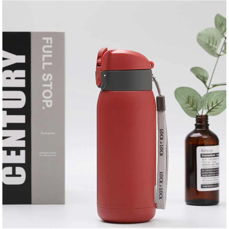 Bình Giữ Nhiệt Lock&Lock Chubby Tumbler LHC3233 [370ML] có dây treo