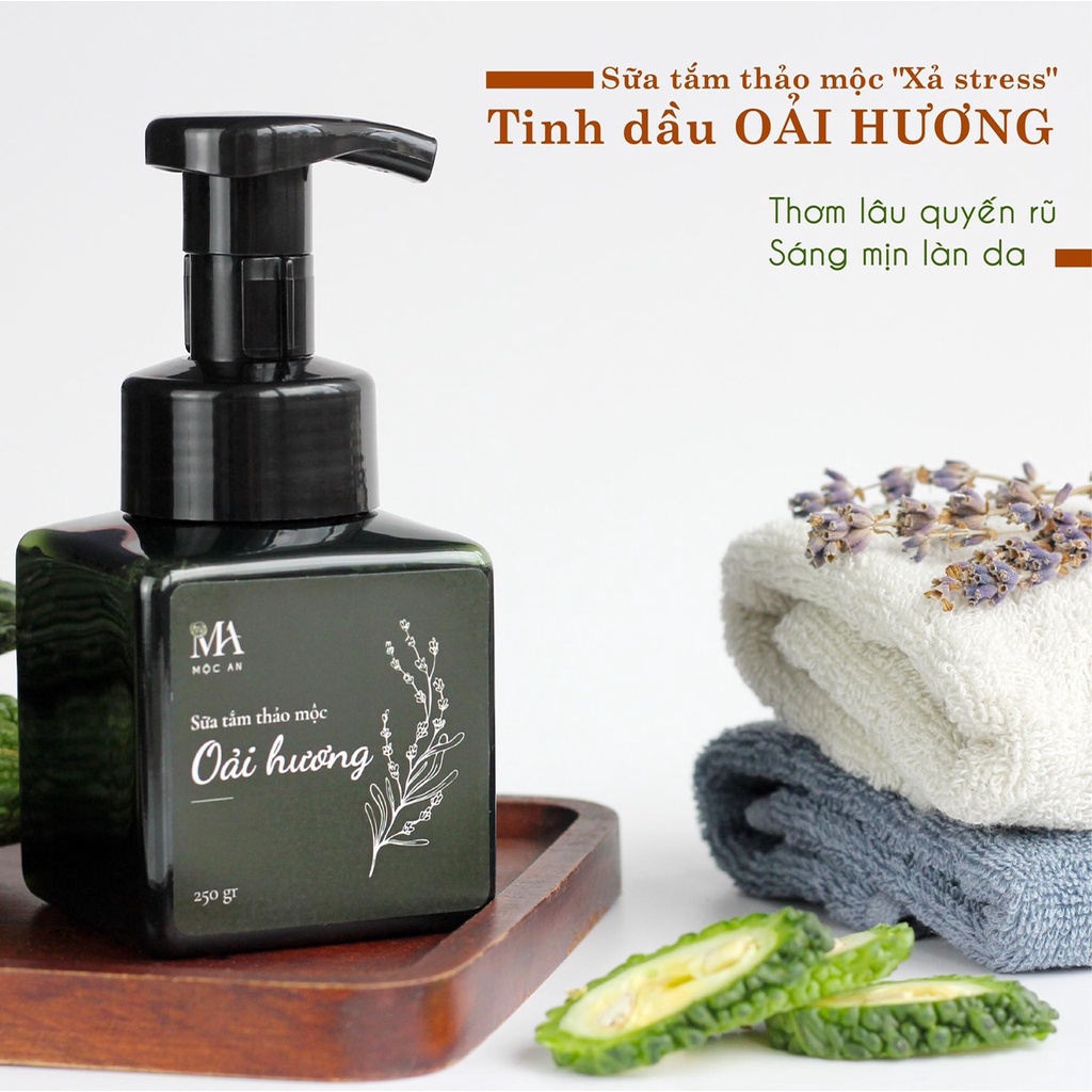 Mô tả Sữa Tắm Thảo Mộc Tinh Dầu Oải Hương Mộc An Thơm Lâu Quyến Rũ, Chăm Sóc Làn Da Sáng Mịn 250g - 5