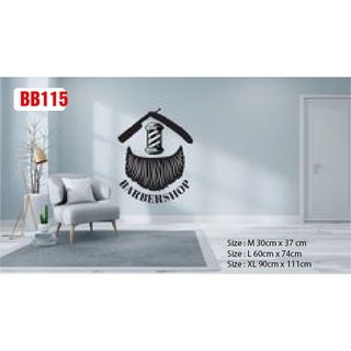Decal dán làm đẹp cửa tiệm Barber và Salon, thu hút khách hàng, tạo điểm nhấn cho cửa tiệm, tăng doanh thu P8