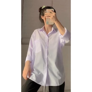 Áo sơ mi dài tay dáng oversize