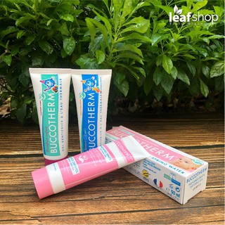 Kem đánh răng hữu cơ Buccotherm 50ml cho bé mới mọc răng, trên 3 và từ 7-12 tuổi