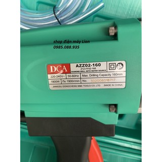 1800W MÁY KHOAN ĐÁ DCA AZZ02-160 - máy khoan tút lõi điều hòa AZZ02-160