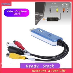 Tominihouse Tag Thu Hình Video Mpeg4 Hỗ trợ Vcr / Dvd Cổng USB 2.0 Cho Ntsc Pal Scan