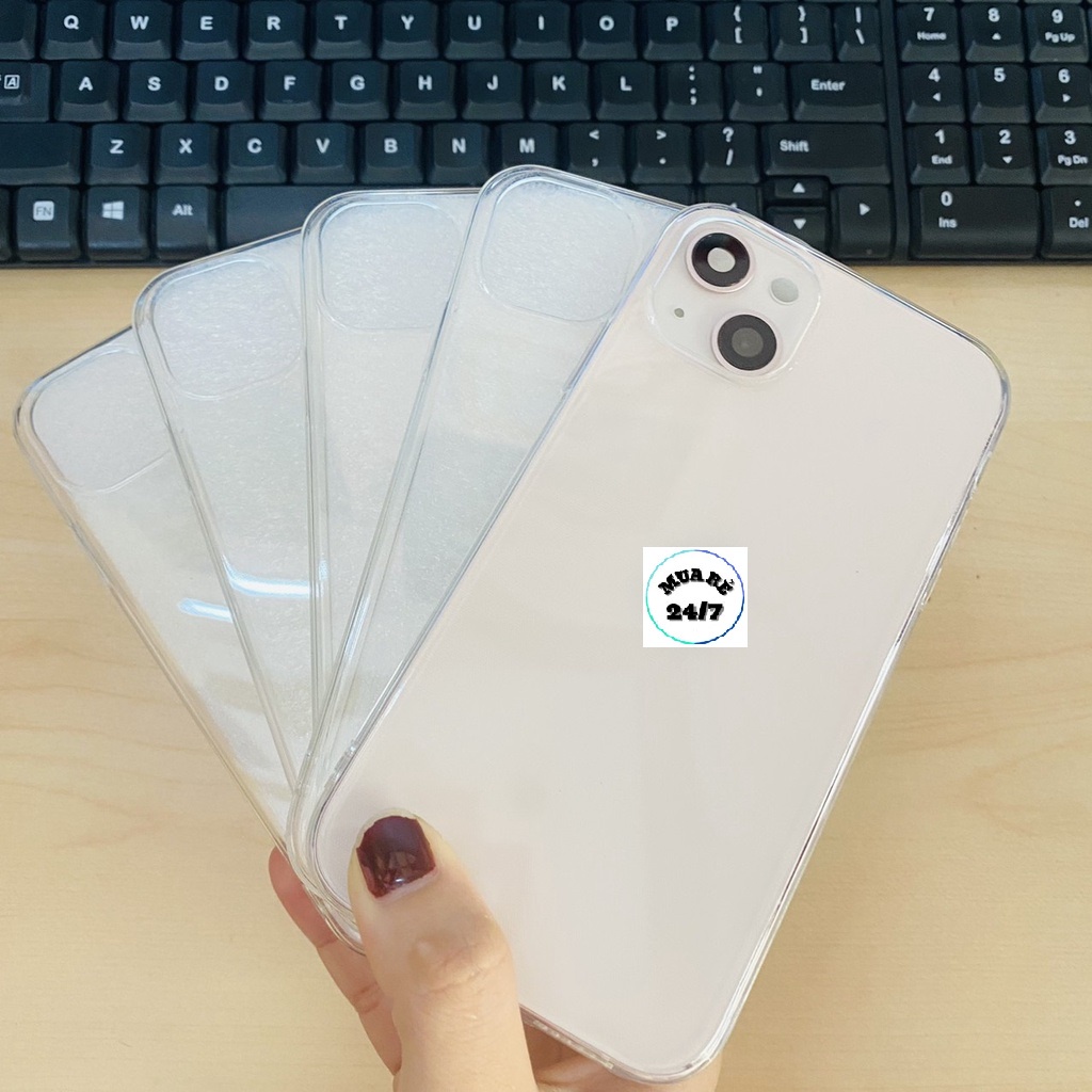 Ốp lưng cho vỏ độ XR lên ip13 silicon trong suốt