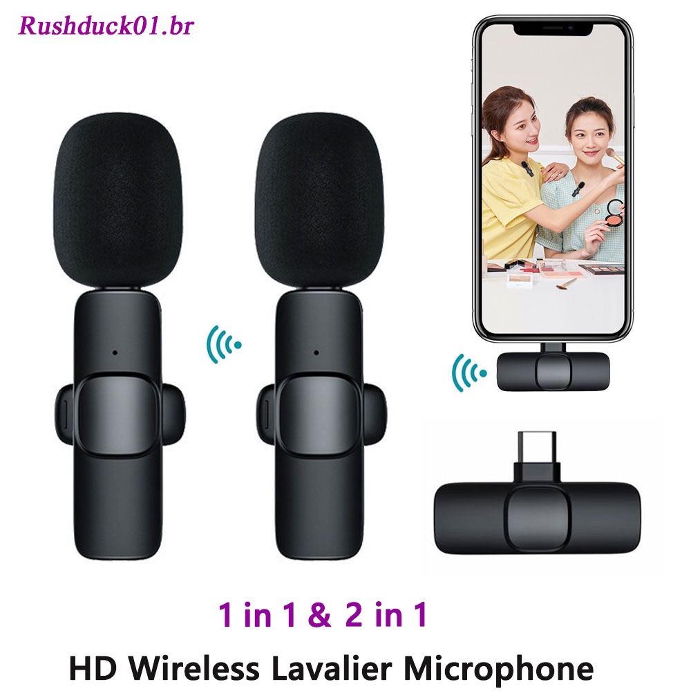 Micro Không Dây Vlog Cổng Sạc Usb Loại C Ghi Âm Giọng Nói Thấp Cho Điện ...