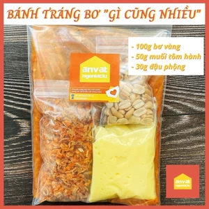 BÁNH TRÁNG BƠ "GÌ CŨNG NHIỀU" - SIÊU NHIỀU BƠ, CUỐN MUỐI TÔM HÀNH PHI TIỆN LỢI, NHANH CHÓNG