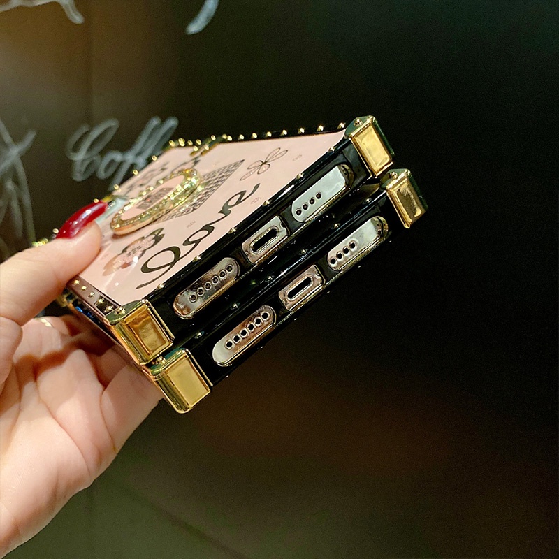 Ốp Điện Thoại Chống Sốc Có Nhẫn Đỡ Kim Cương Cho OPPO Reno8 Z 5G Reno 7 Pro Reno 7Z Reno 6 Pro 6Z 6 Pro + Reno 5 Pro