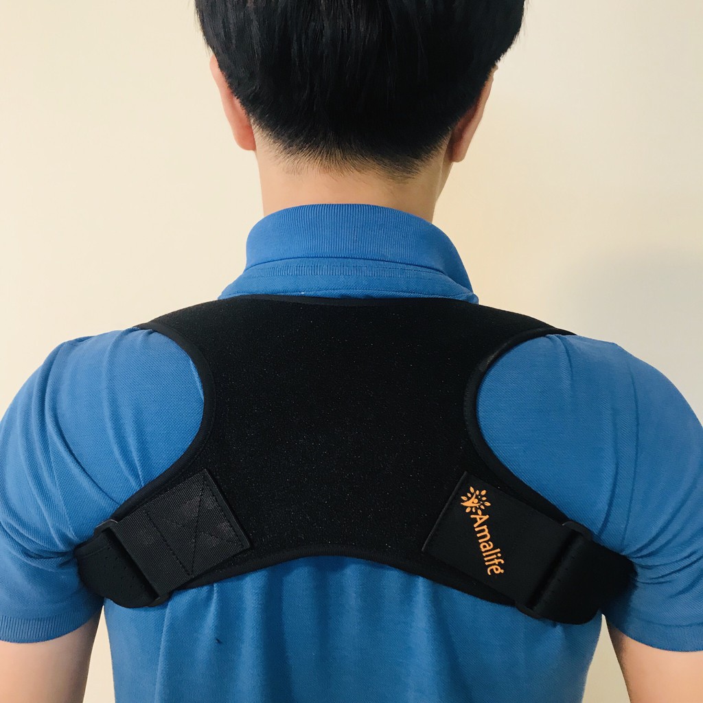 Ảnh Đai Chống Gù Lưng Cao Cấp Chính Hãng Amalife Ama03 - Tặng Kèm 2 Miếng Đệm Lót Cao Cấp Chính Hãng 3