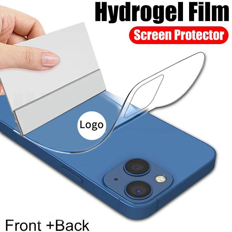 Hydrogel Phim Cho iPhone 6 6s 7 8 X Xs XR Max Plus Bảo Vệ Màn Hình Cho iPhone 14 13 12 11 Pro Max Mini Plus Mặt Trước Mặt Sau Phim Không Kính