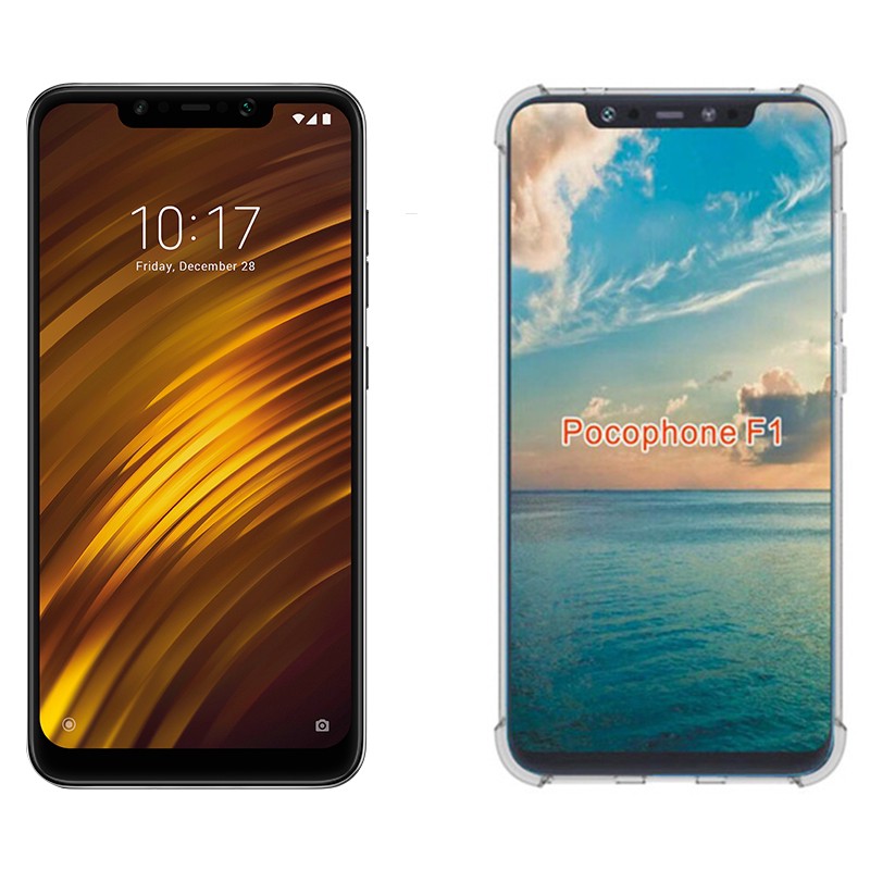 Ốp điện thoại silicon chống sốc cho Xiaomi PocoPhone F1
