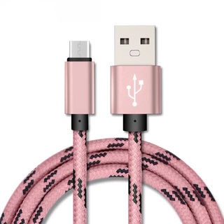 Dây sạc samsung, oppo, xiaomi...,Cáp sạc cổng Micro USB thiết kế dây bện dù cho điện thoại androi