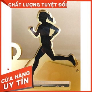 Giá treo huy chương điền kinh nữ, 58x18cm