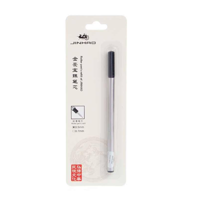 Ruột bút bi JINHAO mực đen/ xanh dương ngòi 0.5mm/ 0.7mm tiện lợi