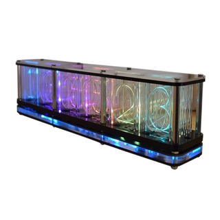Đồng hồ đèn LED nhiều màu trang trí nội thất nhà cửa