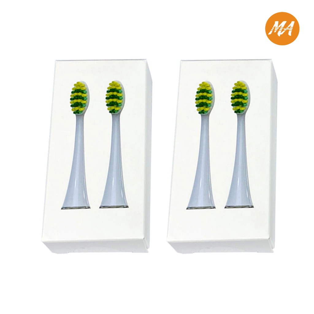 Ảnh Combo 04 đầu bàn chải điện thay thế bàn chải điện Max Air model MA004, sợi dupont kháng khuẩn, lông bàn chải mềm 1