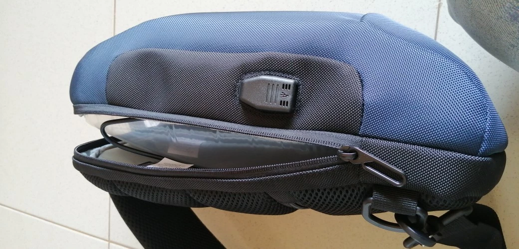 Anti-Theft Crossbody Charging Bag